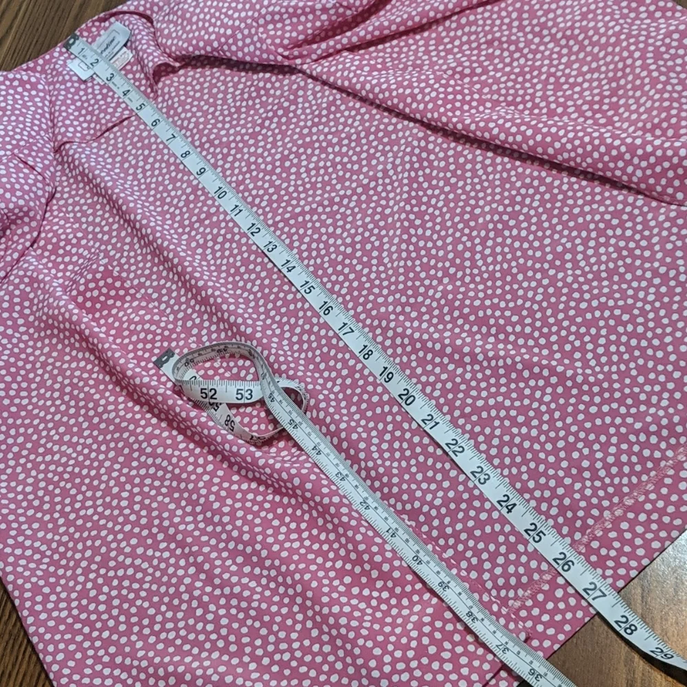 Vintage Florentine Pink Polka Dot Dress With Matching Jacket 12 (fits M) - Picture 15 of 16